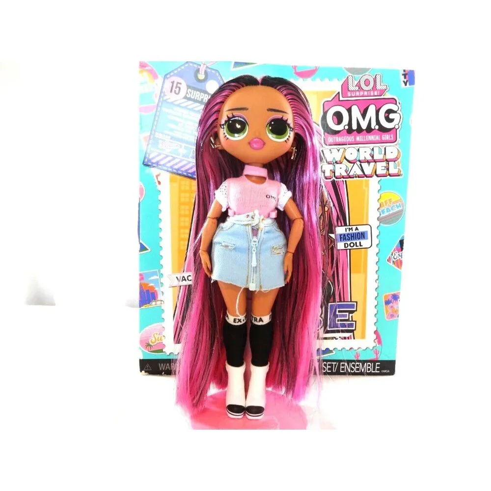 OMG LOL Surprise OMG World‎ Travel SUNSET 9” Doll With Accessories